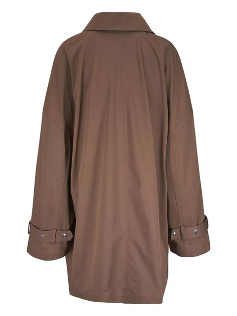 TOTEME zip-up cotton jacket - Brown