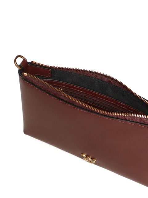 PINKO logo-plaque wallet - Brown