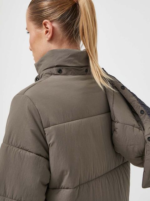 Jack Wolfskin kurtka Karolinger damska kolor szary zimowa 1207481