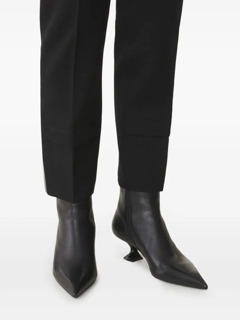 Lanvin pointed-toe sculpted-heel ankle boots - Black - zdjęcie produktu nr 2