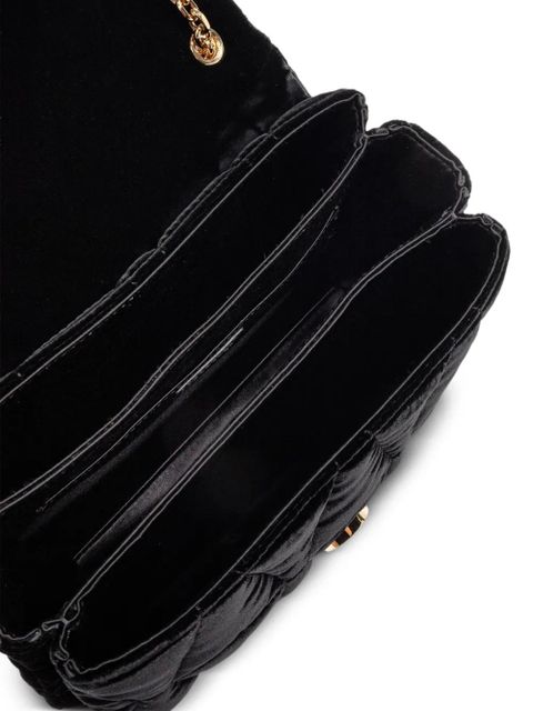 Versace quilted chain tote bag - Black