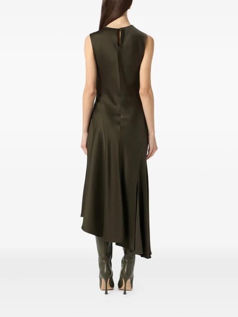 Blumarine asymmetric dress - Brown