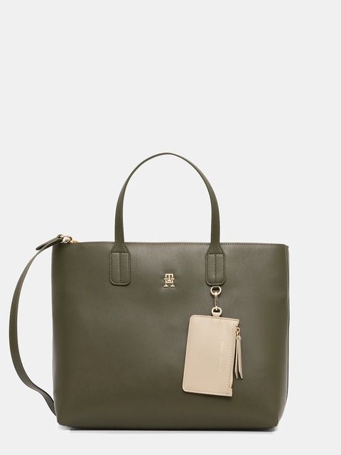 Tommy Hilfiger torebka kolor zielony AW0AW17683 - zdjęcie produktu nr 1