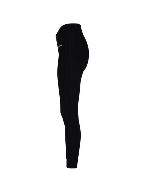 Jil Sander logo-print leggings - Black