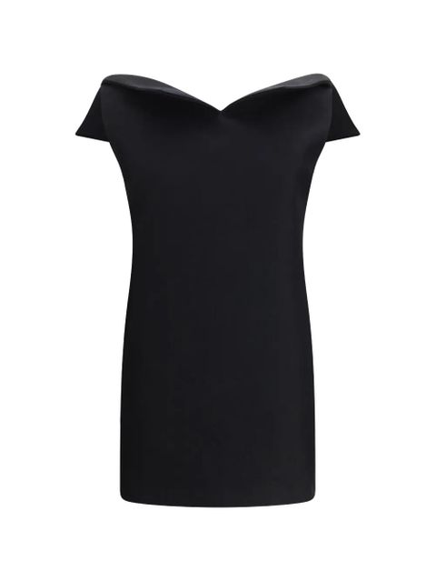 Balenciaga Vareuse V-neck dress - Black - zdjęcie produktu nr 2