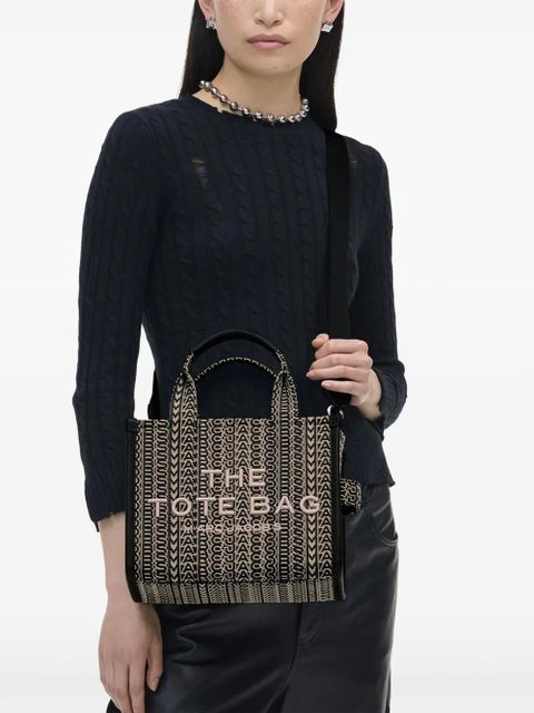 Marc Jacobs The Monogram Jacquard Small Tote bag - Black - zdjęcie produktu nr 2