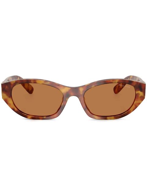 Miu Miu Eyewear tortoiseshell sunglasses - Brown - zdjęcie produktu nr 1