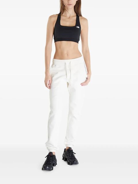 The North Face logo-embroidered track pants - White - zdjęcie produktu nr 2
