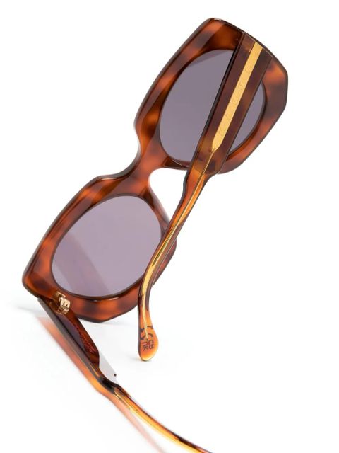 Marni Eyewear Jellyfish Lake oversize-frame sunglasses - Brown - zdjęcie produktu nr 2