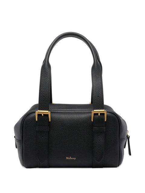 Mulberry small Boston leather tote bag - Black - zdjęcie produktu nr 1