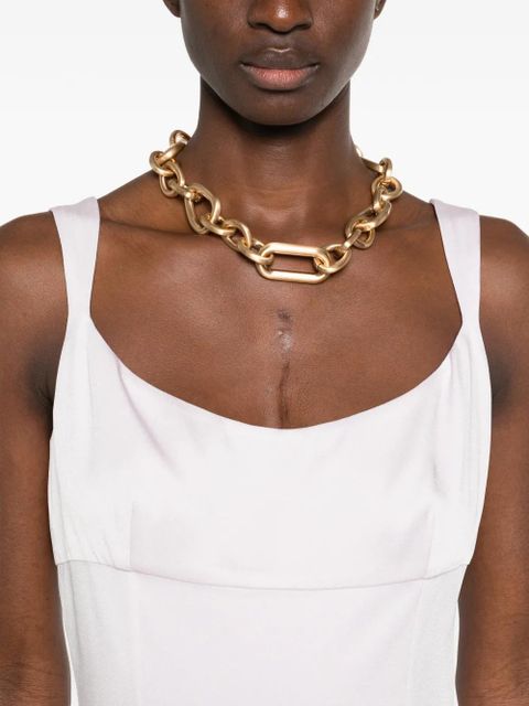 Alexander McQueen scoop-neck maxi dress - Pink