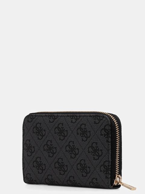 Guess portfel LAUREL damski kolor szary SWSG74 59140