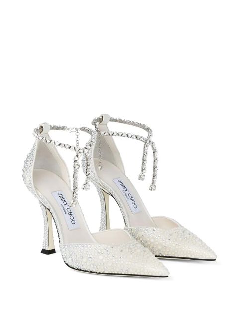 Jimmy Choo 100mm Saeda pumps - Neutrals - zdjęcie produktu nr 2