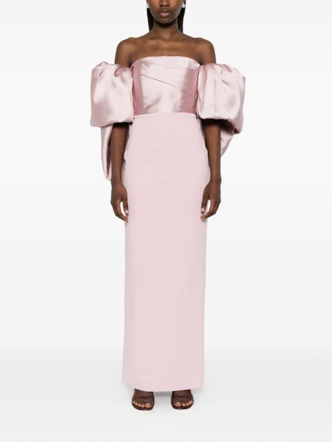 Solace London The Floris maxi dress - Pink