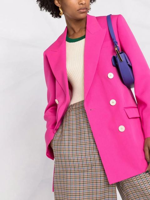 ISABEL MARANT double breasted blazer - Pink