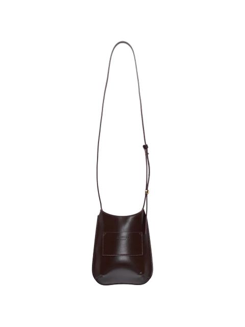 Jacquemus Bisou leather shoulder bag - Brown - zdjęcie produktu nr 1