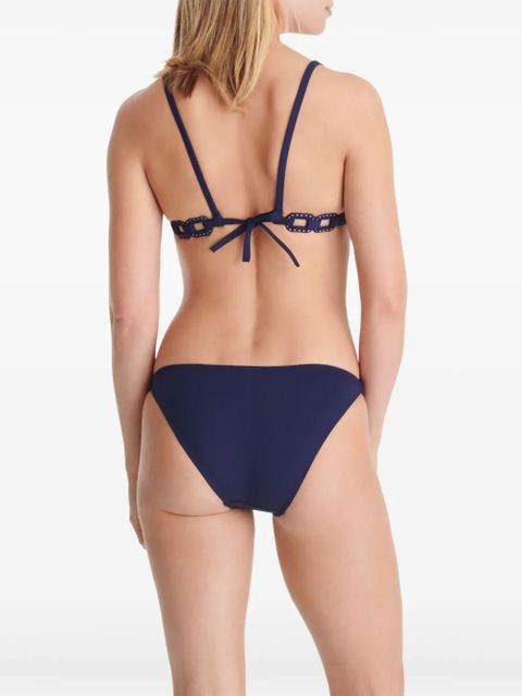 ERES Tourbillon triangle bikini top - Blue