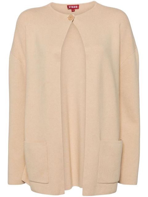 STAUD Carry On cardigan - Neutrals - zdjęcie produktu nr 1