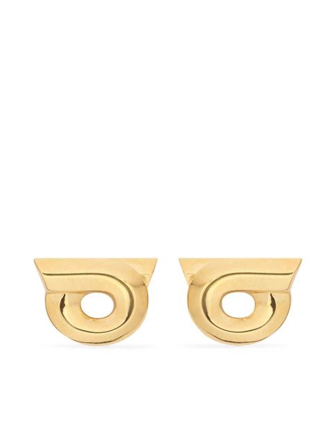 Ferragamo Gancini stud earrings - Gold - zdjęcie produktu nr 1