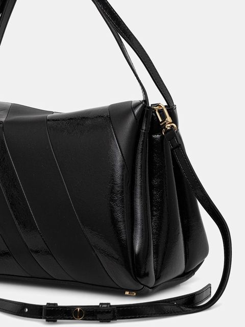 Themoire torebka kolor czarny TMFW25EUDSTN1