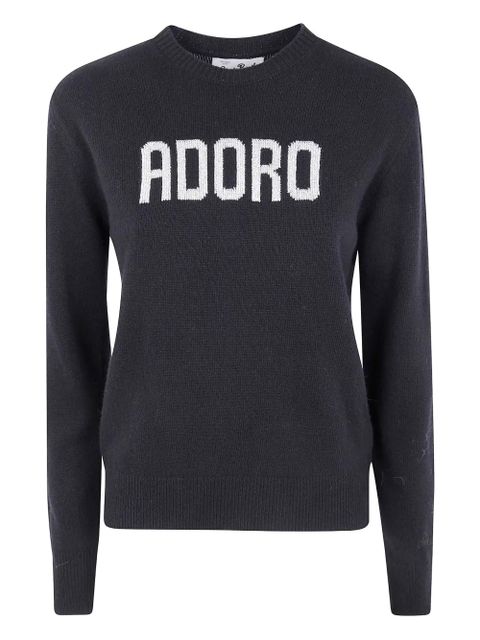 MC2 Saint Barth crew-neck sweater - Blue - zdjęcie produktu nr 1