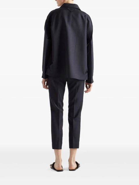 Prada Kid mohair pants - Blue - zdjęcie produktu nr 2