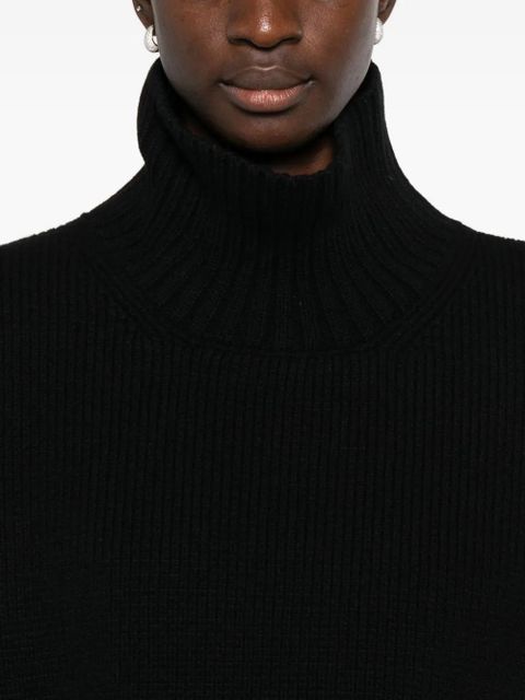 Róhe roll-neck sweater - Black