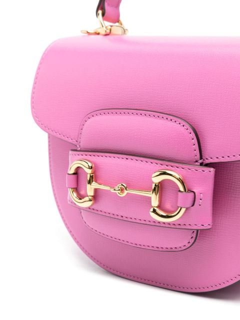 Gucci mini Horsebit 1955 tote bag - Pink