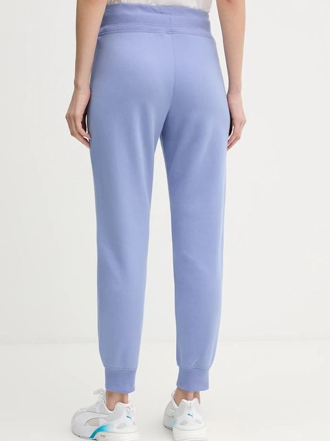 Dkny spodnie dresowe kolor niebieski gładkie DP6P3496 - zdjęcie produktu nr 2