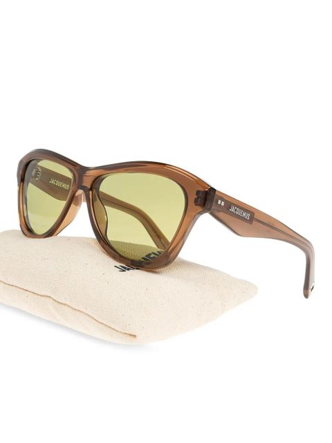 Jacquemus Jac59 sunglasses - Brown