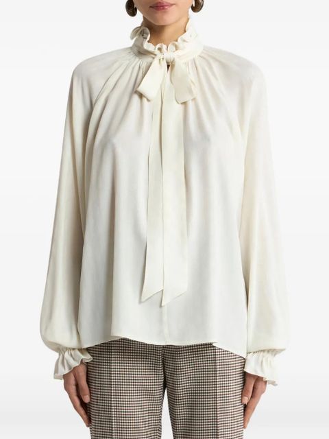ETRO jacquard-scarf blouse - Neutrals - zdjęcie produktu nr 2