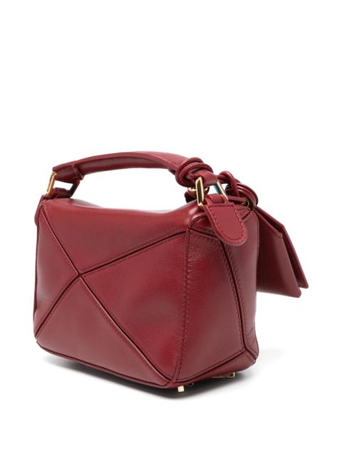 LOEWE Featherlight Puzzle mini bag - Red