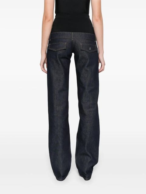 Coperni jersey hybrid jeans - Blue