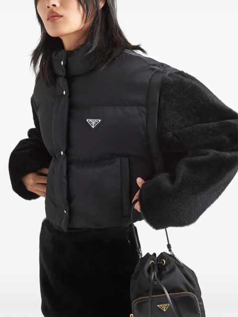 Prada Re-Nylon down jacket - Black