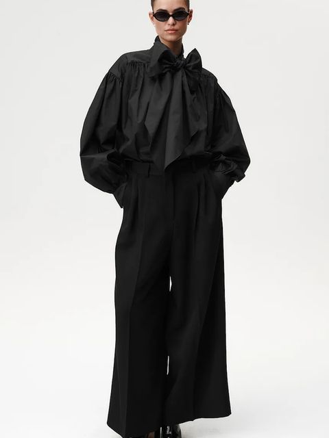 Undress Code bluzka damska kolor czarny gładka 1057