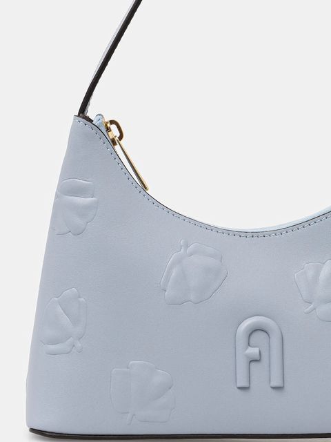 Furla torebka skórzana kolor niebieski WB00863.BX3822.550001007