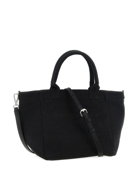 GANNI small logo-print tote bag - Black - zdjęcie produktu nr 2