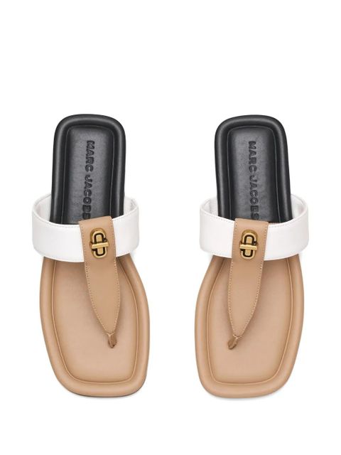 Marc Jacobs The Dual T sandals - Brown