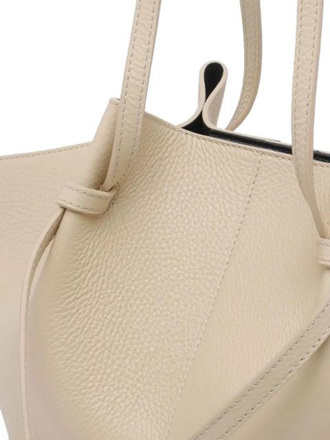 Yuzefi knot detail satchel - Neutrals