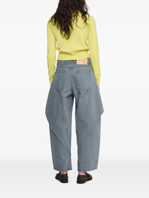 JW Anderson panelled denim trousers - Grey - zdjęcie produktu nr 2