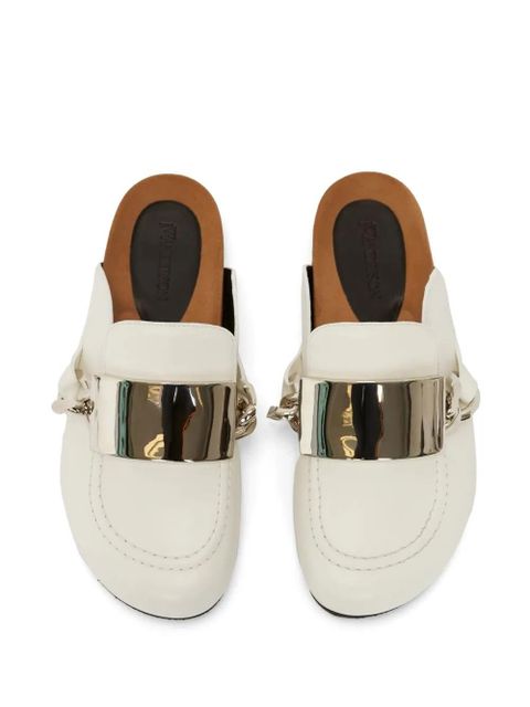 JW Anderson Gourmet Chain mules - White