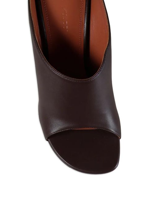 Amina Muaddi Uma open-toe sandals - Brown - zdjęcie produktu nr 2