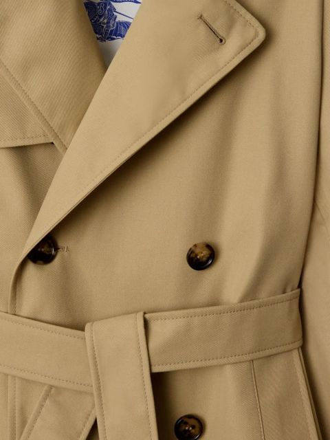 Burberry cotton-blend trench coat - Neutrals - zdjęcie produktu nr 2