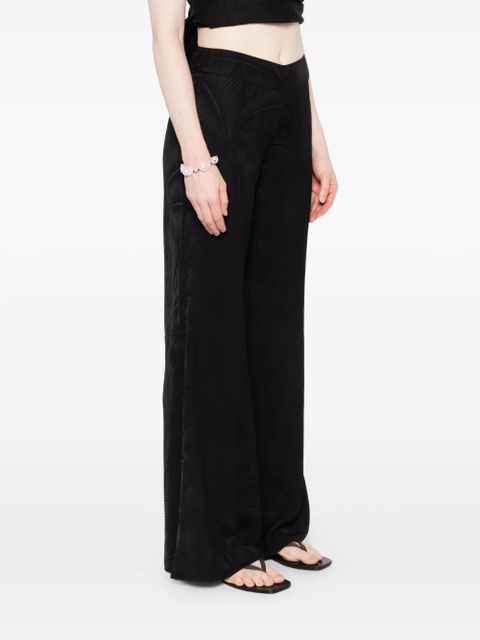 Johanna Ortiz Laidback Energy wide-leg trousers - Black - zdjęcie produktu nr 2