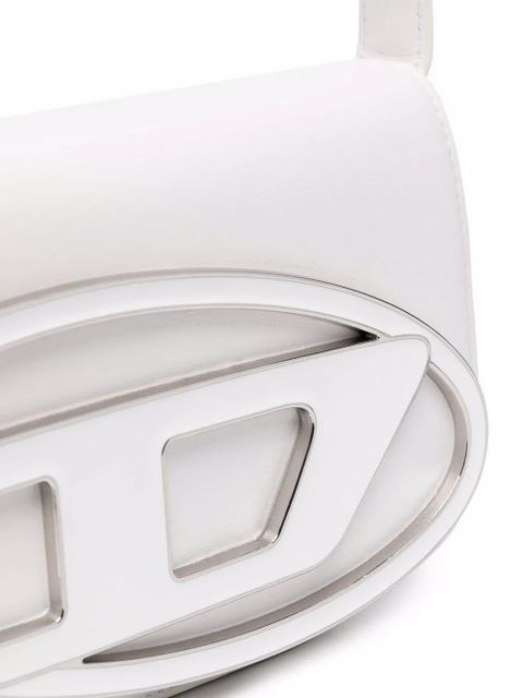 Diesel 1DR leather shoulder bag - White
