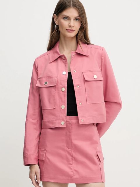 Morgan kurtka kolor różowy przejściowa VKITTY - zdjęcie produktu nr 1