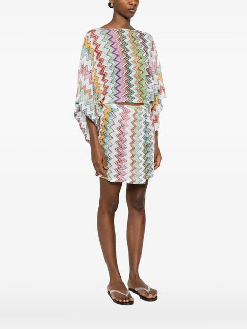 Missoni zigzag-pattern blouse - White