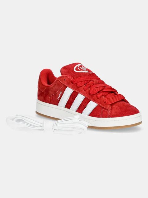 adidas Originals sneakersy zamszowe Campus 00s H03474 kolor czerwony - zdjęcie produktu nr 2