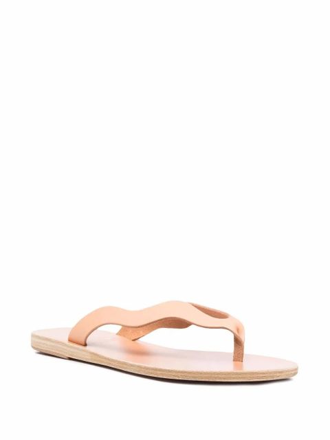 Ancient Greek Sandals leather flip flops - Neutrals
