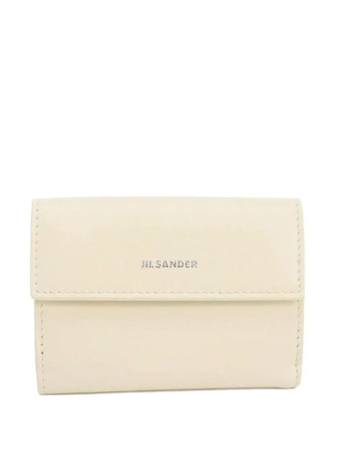 Jil Sander leather wallet - Neutrals - zdjęcie produktu nr 1